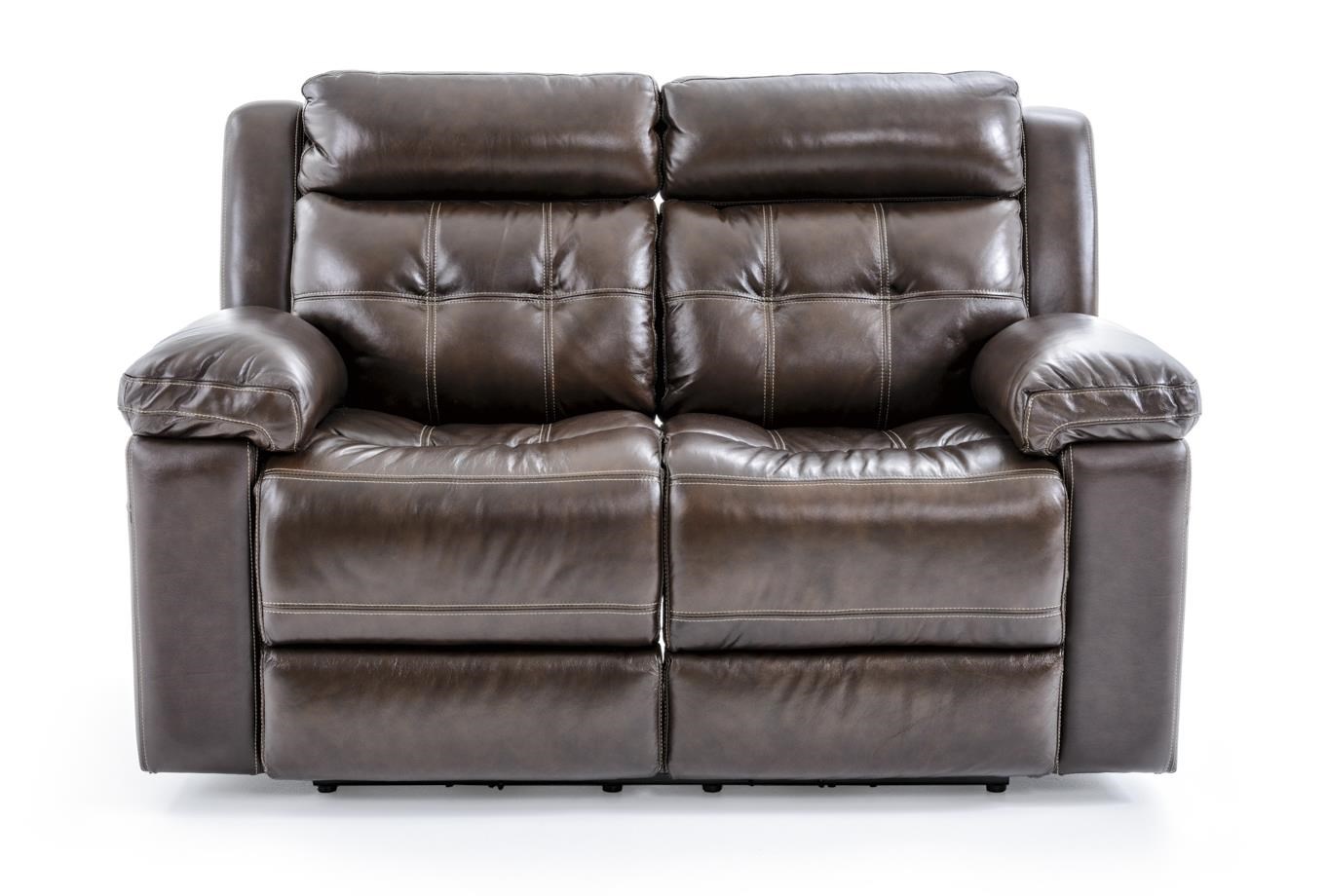 Futura Leather E1267 E1267318 1148H Casual Electric Motion Loveseat